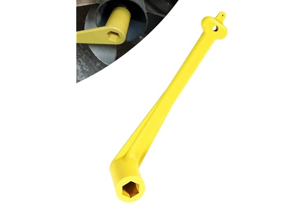 FLYINGWING Polymer Prop skiftnyckel 27 mm mutternyckel för Mercruiser Alpha, Bravo Replace# 91-859046Q4, rostfri plast, lätt vikt