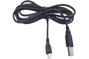Artion 6 Feet Charger Cable Compatible With PS4 Controller, Charging Lead Compatible for PS4 Controller.