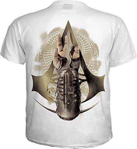 Spiral Men - Origins - BAYEK White - Assassins Creed T-Shirt White