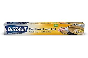 BacoFoil 3 x Foil and Parchment Paper,2-in-1 5m