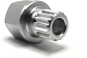 MON & SONS M&S Security Master Anti Theft Car Locking Wheel Nut Bolt Key Replacement for MINI One Cooper BMW ABC32/16 16 Spline