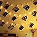 Produktbild Led Star Clips String Lichter, Indoor Dekorationen Lichter für Weihnachten, USB Powered, 20 LEDs, 16 Ft, Warmweiß - Ideal zum Hängten Fotos Bilder Karten und Memos