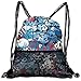 Produktbild RAINNY Drawstring Backpacks Bags,Teenager Style Image Street Wall Graffiti Graphic Colorful Design Artwork Print,5 Liter Capacity,Adjustable