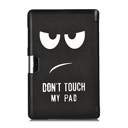 IVSO Ultra Schlank Superleicht Ständer Slim Leder zubehör Schutzhülle für Acer Iconia One 10 (B3-A30) 25,7 cm (10,1 Zoll HD) Tablet-PC perfekt geeignet,Muster-1 - 3