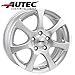 Produktbild Alufelge Autec ZENIT Skoda Octavia (II) Combi 1Z 6.0 x 15 Brillantsilber