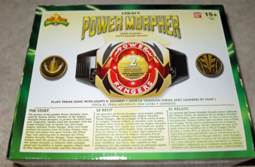 Legacy Power Morpher in a Green Ranger / White Ranger Edition