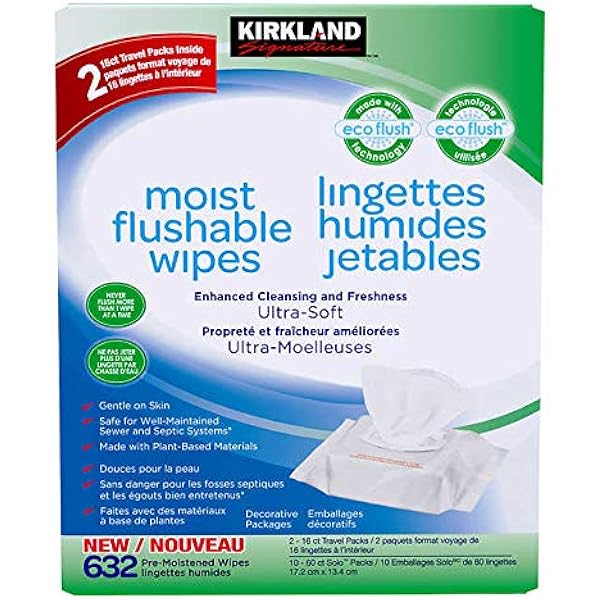 kirkland flushable wipes price