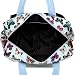 Miss Lulu 4 Piece Butterfly Baby Nappy Changing Bag Set Light Blue L1501B BE