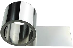 JKGHK Acier Inoxydable Fine Plaque Feuille Peut Être Utilisé pour La Décoration Artisanale De Bricolage,1mm x 100mm x 1000mm