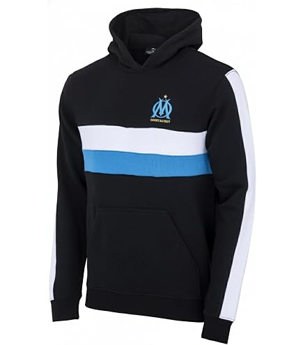 Sweat Om Survetement Olympique De Marseille Enfant OLYMPIQUE DE MARSEILLE Doudoune Sans Manche Om - Collection Officielle Taille Enfant Garçon 14 Veste Om Peignoir Om Marseille Homme