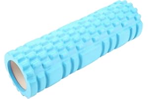 ALOMEJOR Foma Roller mini masażer, fitness, joga, wałek do relaksacji mięśni, fizjoterapii, stretchingu, fitnessu, niebieski