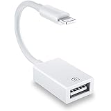 USB Camera Adapter,USB Female OTG Data Sync Cable Adapter Compatible with Phone 11 X 8 7 / Pad Support Hubs, MIDI Keyboard, M