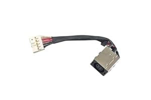 Gintai Connettore di Alimentazione DC Power Jack DC Dock Presa Cavo di Ricambio per Dell Latitude E5470 7270 E7270 7470 E7470 BC14 P61G DC30100VI00 DC30100X000 DC30100X100 VCYYW 0VCYYW E5470 04XV4N