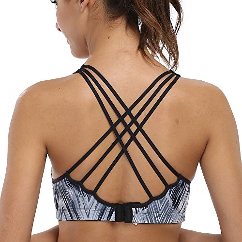 CharmLeaks-Womens-Medium-Impact-Sports-Bra-Cross-Back-Workout-Active-Yoga-Gym-Bra-Tops