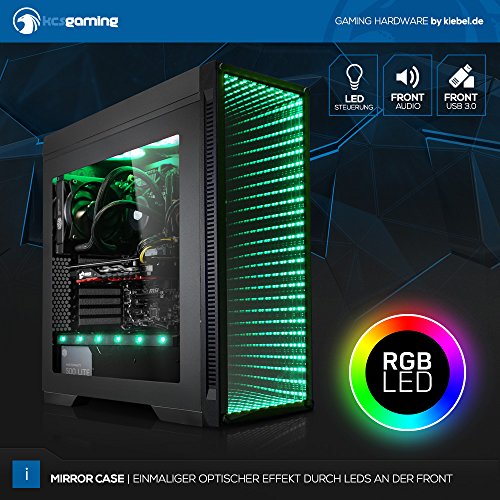 Kiebel [184209] Gamer PC 7.0 Intel Core i7-7700K (4×4.2GHz) | 16GB DDR4-2666 RAM | 500GB SSD + 2TB HDD | NVIDIA GTX 1070 8GB | ASUS Strix Z270-F Gaming | Windows 10 | Computer - 8