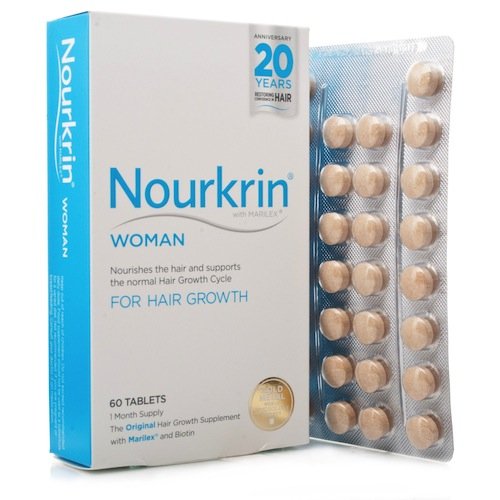 Nourkrin Woman per la crescita dei capelli 60 compresse = 1 mesi di fornitura