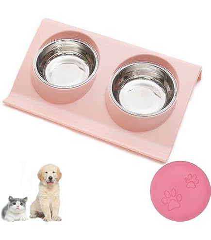 Mangiatoia Per Cani In Acciaio Inox, Altezza Regolabile, Ciotola Sollevata Per Cane Gatto, Supporto Ciotole Con Ciotola Anti-glotone, Ciotola Per Cane Sollevato, Ciotola Per Cani Adatta A Tutti I Cani - Foto 12