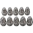 GB KORE ARC 10 Pieces CUT 60 CUT 70 Plasma Cutting Consumable Cutter Torch Nozzle Tips Electrode (Nozzle(1.2) + Electrode), Suitable for CUT 60 & CUT 70 AMP Air Plasma Cutter Torch