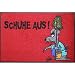 Produktbild Wash+Dry Waschbare Fußmatte - ©Uli Stein - Maus - Schuhe aus! - 50x75cm lustiger Fußabstreifer mit Cartoon Motiv