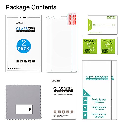 2 Unidades OMOTON LG G6 Protector de Pantalla 9H Dureza NO-Huellas NO-Burbujas Instalaci n Garant a de por Vida LG G6 Cristal Templado reviews 2 Unidades OMOTON LG G6 Protector de Pantalla 9H Dureza NO-Huellas NO-Burbujas Instalaci n Garant a de por Vida LG G6 Cristal Templado