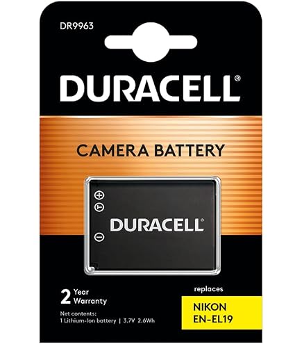 Batería PATONA EN-EL1 650mAh - Compatible Con Nikon Coolpix Y Konica Minolta, Repuesto De Alta Calidad