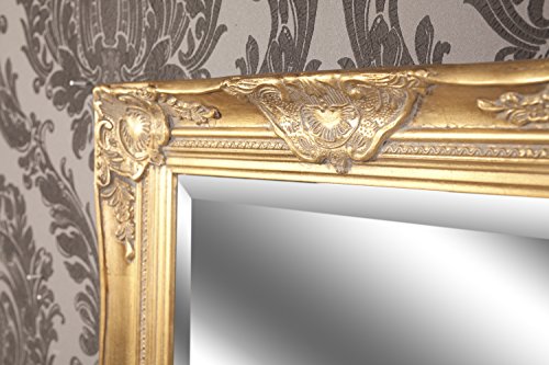 Spiegel Wandspiegel antik gold Barock DANA 80 x 50 cm - 5