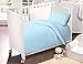 Love2Sleep 100% EGYPTIAN COTTON COT BED DUVET COVER 100 X 120 CM & PILLOWCASE SET : SKY BLUE