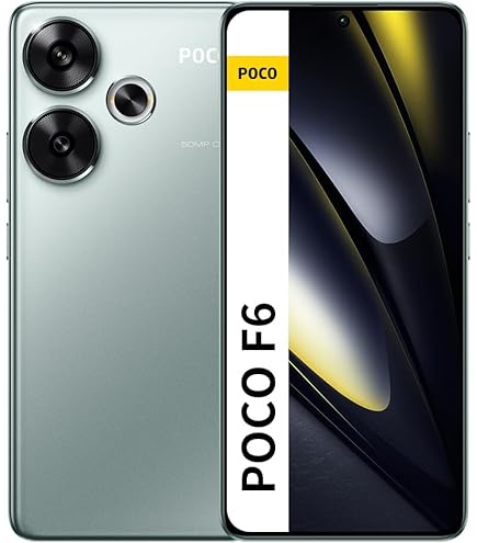 Xiaomi Poco F6 Smartphone 6.67 Inches 8 GB RAM 256 GB Green