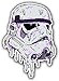 Produktbild Star Wars Melting Stormtrooper sticker Sticker for Skateboards, Snowboards, Scooters, BMX, Mountain Bikes, Laptops, iPhone, iPod, Guitars etc by ONEKOOL