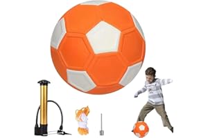 Dhqkqg Curve Ball Football,Curve and Swerve Football Toy,20 Cm Soccer Curve Ball,Boys Girls Indoor Outdoor Soccer Training or Game Kick,Perfect for Outdoor & Indoor Match or Game