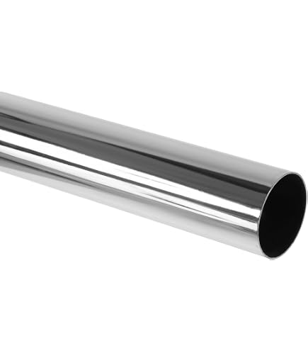 Edelstahlrohr geschliffen | 33,7 x 2,0 x 3000 mm| Edelstahl | V2A