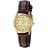 Casio Kadın yetişkin LTP-V001GL-9BUDF Kol Saati Kahve Standart