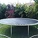 Produktbild Jumping Sprungtuch Ersatz für 15 ft rund Rahmen UV-Schutz und 8 Stitch Lines mehr Langlebig 108 V Ringe für 18 cm Springs Zupapa Hängesessel Füße
