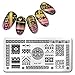 Born Pretty Nail Art Stamp Template Tribal Design Image Plate Rectangle 12*6cm NJX-007