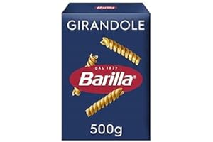 ‎BARILLA Barilla Pasta Klassische Girandole n.34 aus hochwertigem Hartweizen immer al dente, (1 x 500 g)
