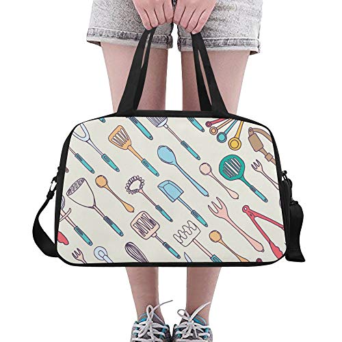 Preisvergleich Produktbild Reopx Küche kochwerkzeug große Yoga Gym Totes Fitness handtaschen reisetaschen Schultergurt schuhbeutel für übung Sport gepäck für mädchen männer Frauen im freien