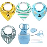 Materiales de baberos de seguridad: nuestros baberos utilizaron 100% algodón orgánico, sin químicos durante la siembra de algodón. Amigable con el medio ambiente, hipoalergénico y amigable con la piel, la mamá podría descansar y los baberos tocarían la piel del bebé.