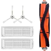 robotyedek Mop 2 Pro (Beyaz) MJST1SHW Uyumlu Yedek Fır&ccedil;a Filtre Seti-5 Par&ccedil;a