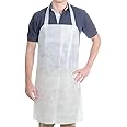 Disposable Non Woven Apron Multi-use Universal fit (White) 10 Pcs. - Sold by Smark