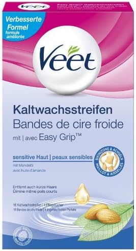 Veet Cold Wax Strips for Bikini & Underarm Sensitive Skin