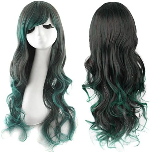 Wincy Shop 70CM Multi Colors Cosplay Custume Wigs Synthetic Long Wave Lolita Wigs Party Hair for Women and Girls