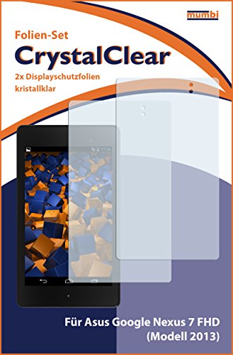 2x mumbi Displayschutzfolie Google Nexus 7 FHD (Modell 2013) Schutzfolie - 3