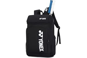YONEX BA1408 Backpack, Quality Large Capacity Bag, Multi-Compartments for Tennis and Badminton, Sperate Shoe Compartment.