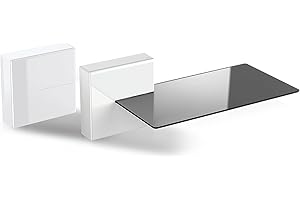 Meliconi GHOST CUBES SHELF BLANC Cache câble modulaire avec étagère Blanc