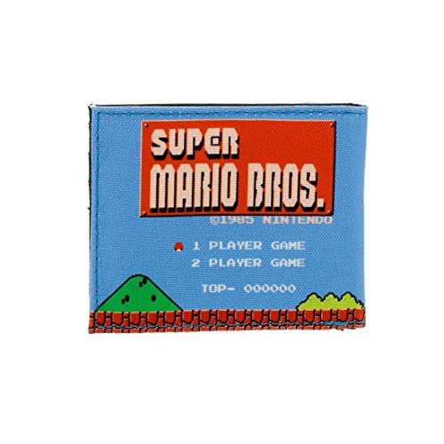 Preisvergleich Produktbild Nintendo Brieftasche 1985 Supermario Bros offiziell Nue Fabric retro bifold