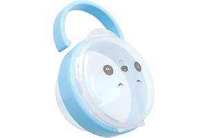 Luoji Boîte À Tétine Bébé, Boîte À Sucette pour Bébés, Rangement Sucette Portable Tétine, Rangement pour Tétine Bébé, Tétines Sucettes Boîtes À Poussière