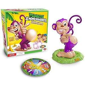 Bizak Juego Pedrete el Mono Guarrete, Multicolor, Única