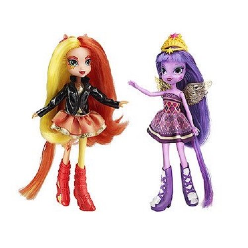My Little Pony - Equestria Girls Sunset Shimmer - y de Twilight Sparkle Cifras