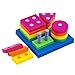 Wishtime Shape Sorting Board and Stacking Baby Funny Specialty Learn & Play Developing Plan Geometric Toys