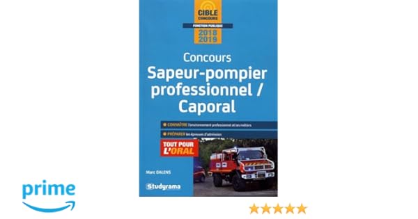 Concours sapeurpompier professionnel de 2e classe categorie c ancienne edition